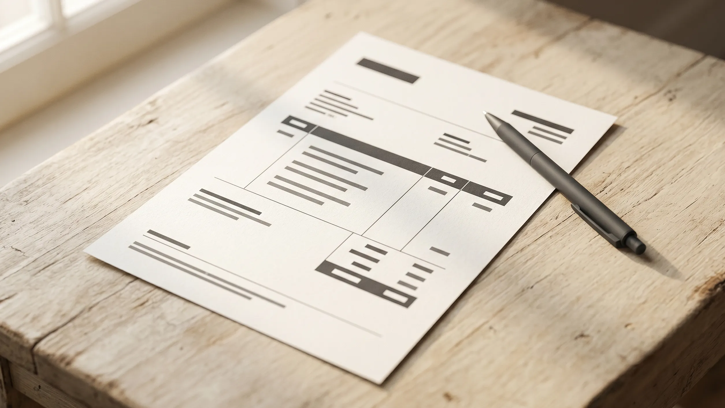 Abstract cover illustration for an article about agency pricing.